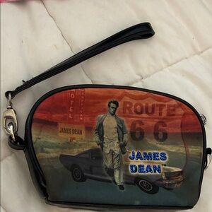 James Dean Route 66 Women's Clutch - Black‎